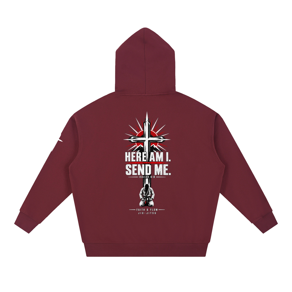 Isaiah 6:8 "Send Me" Heavyweight Hoodie