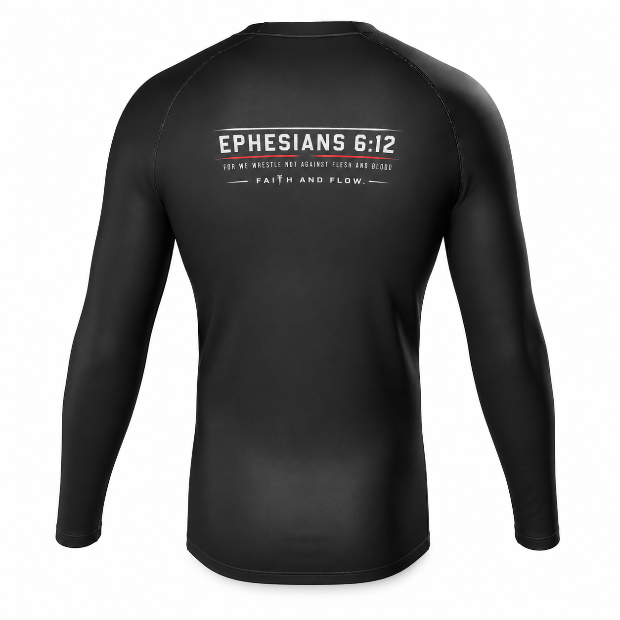 Ephesians 6:12 Long Sleeve Rash Guard