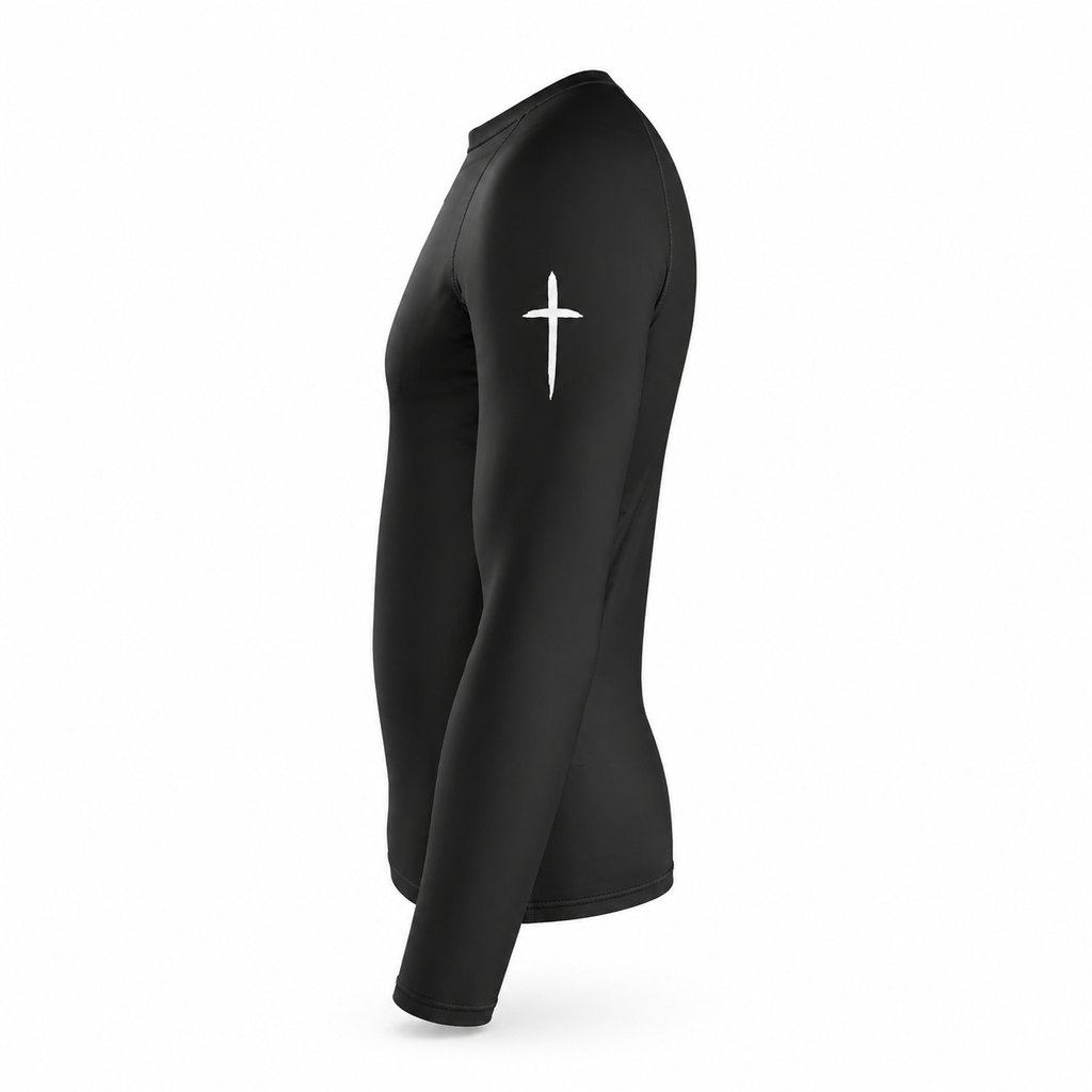 Ephesians 6:12 Long Sleeve Rash Guard