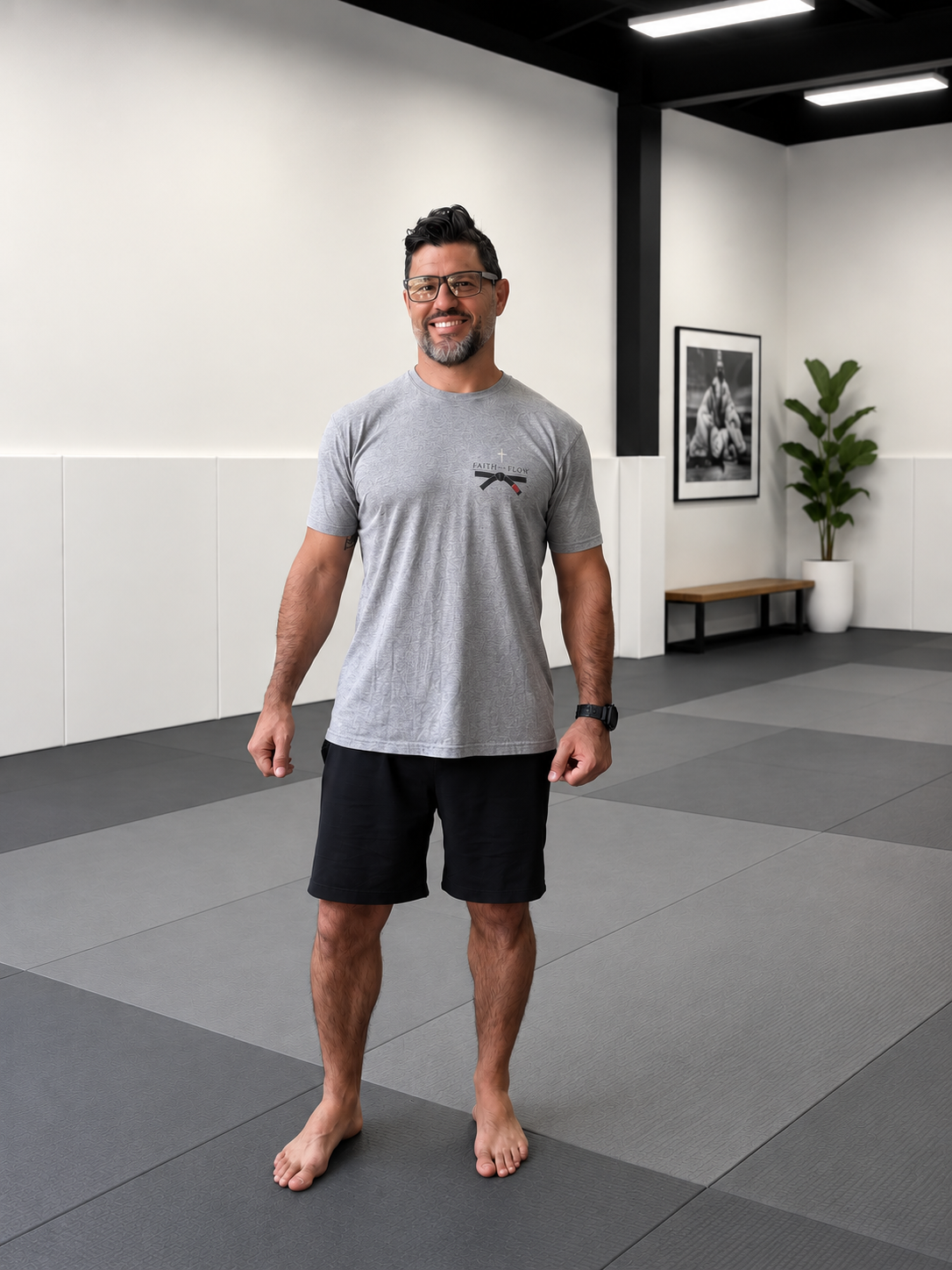 Black Belt Tee (Faith and Flow Ranked Collection)