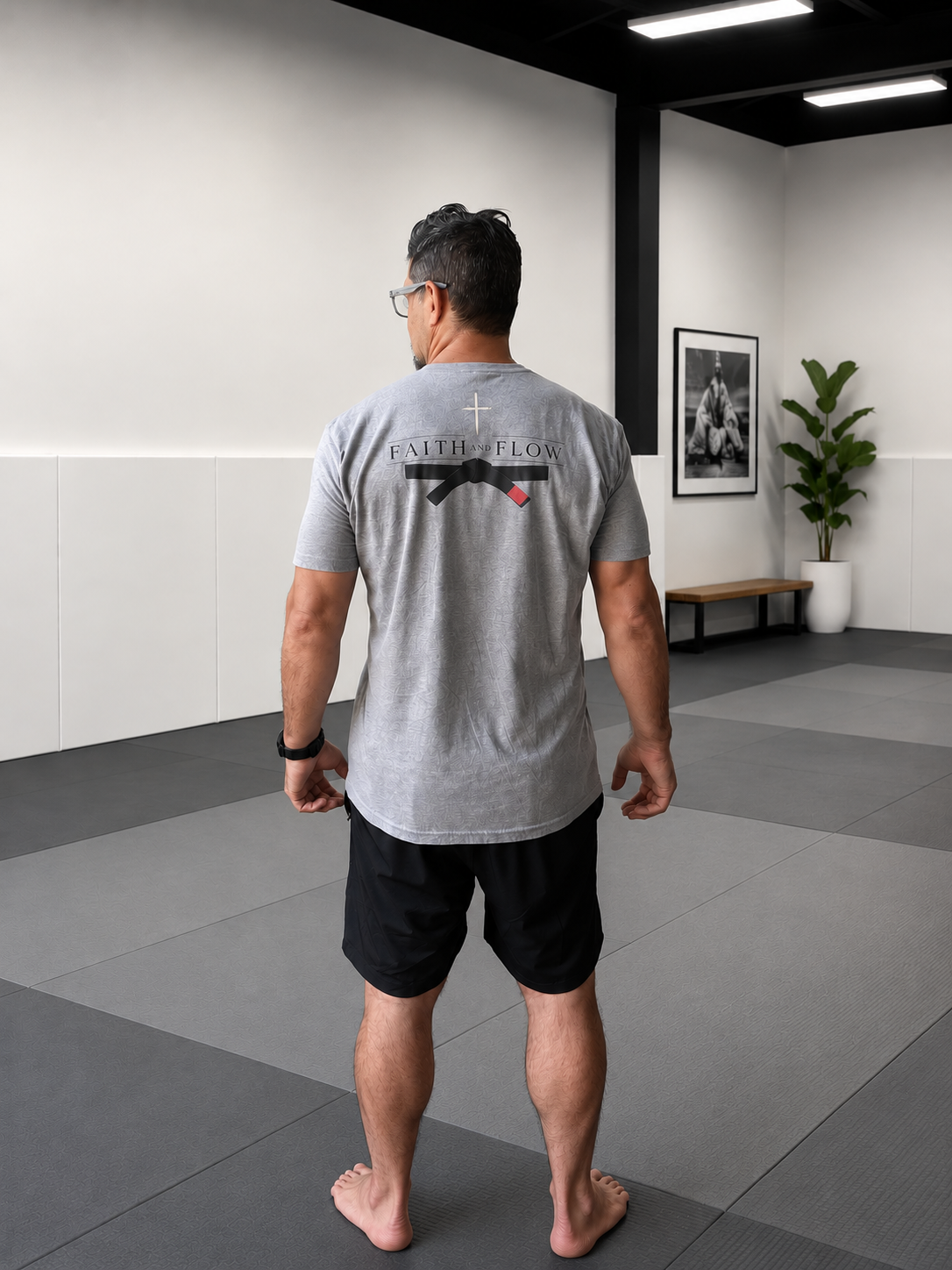 Black Belt Tee (Faith and Flow Ranked Collection)