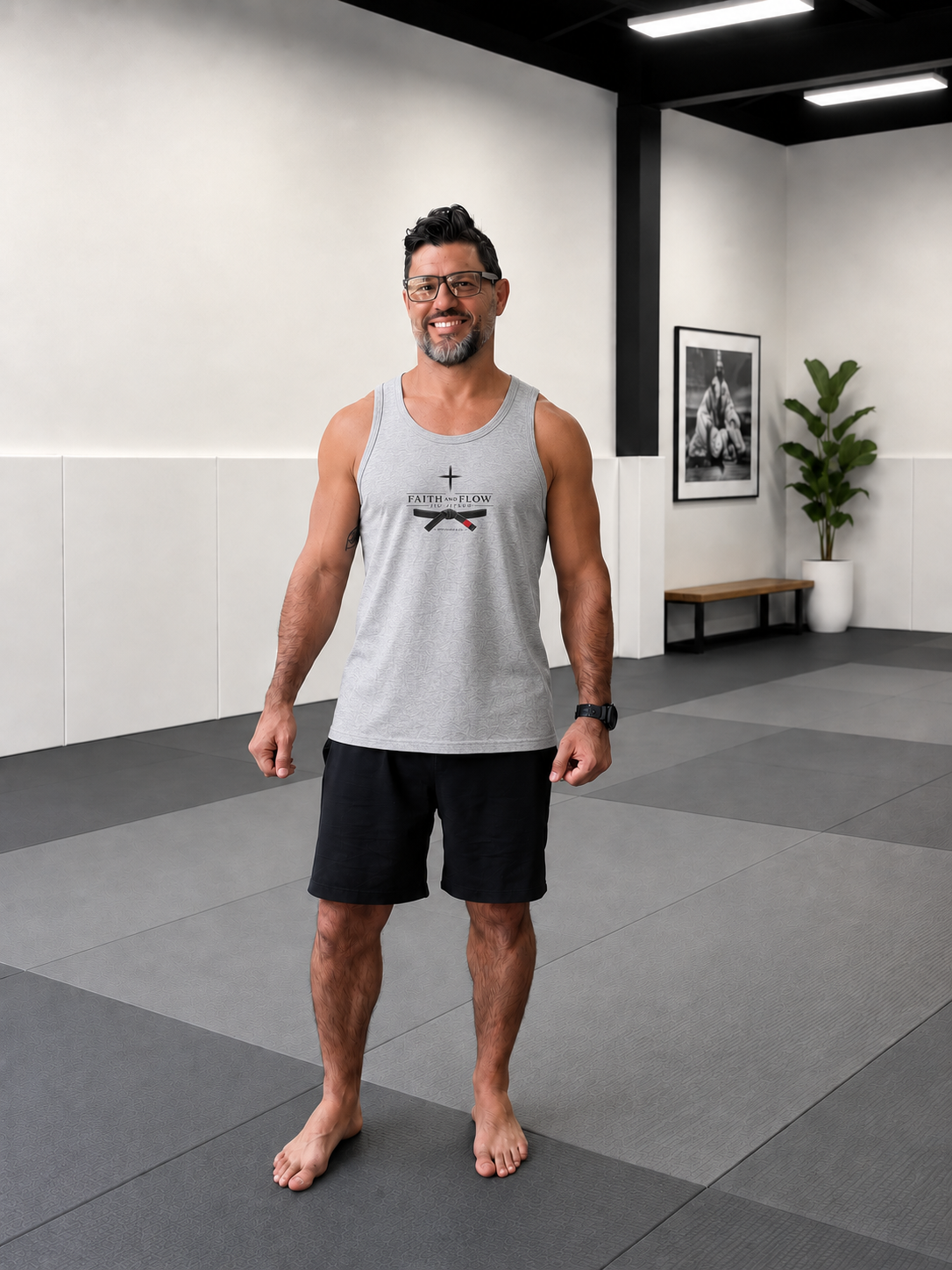 Heather Gray Ephesians 6:12 Performance Tank