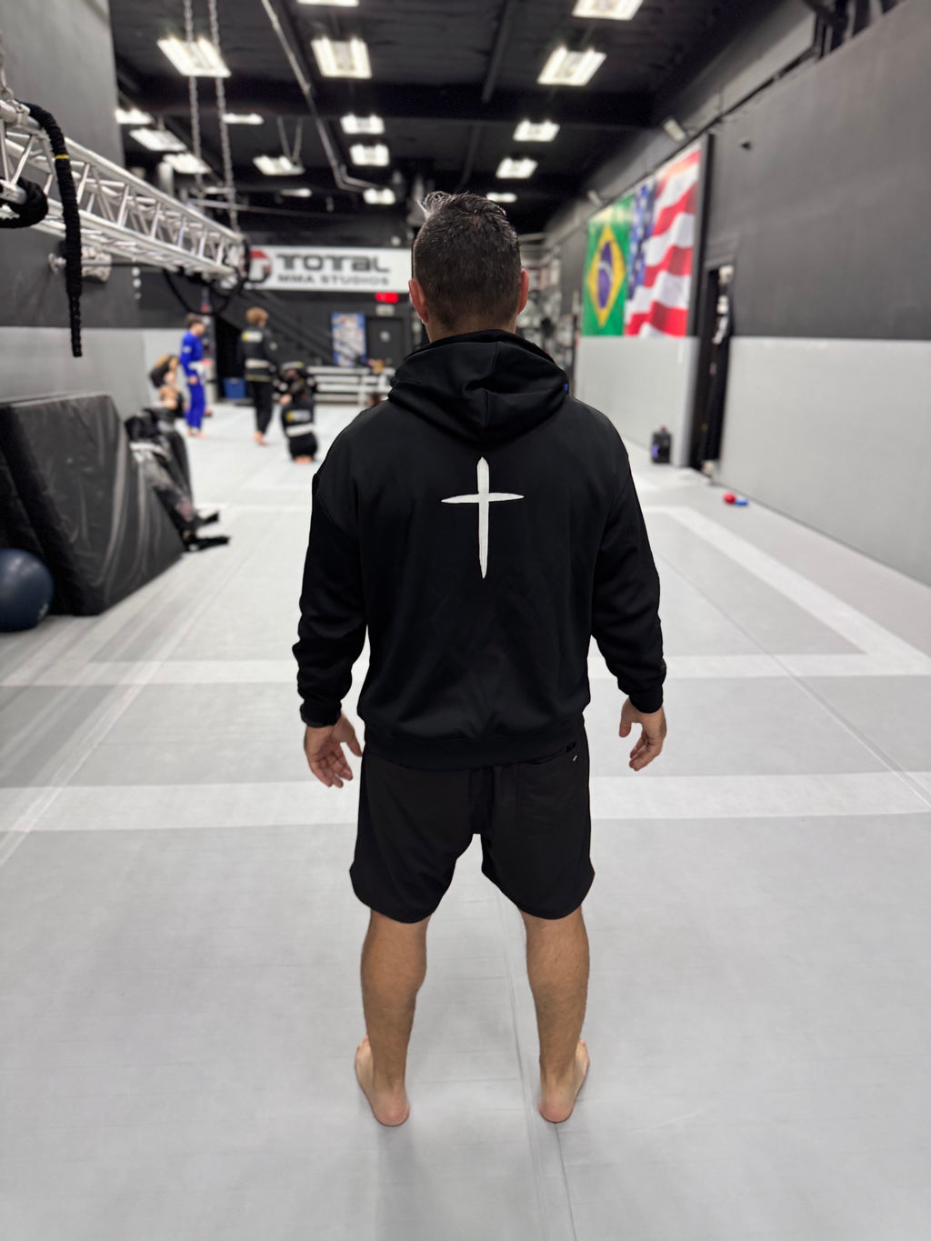 Faith and Flow Jiujitsu Relaxed-Fit Hoodie