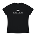 Faith and Flow Jiu-jitsu Slim-Fit Women's Crewneck T-Shirt