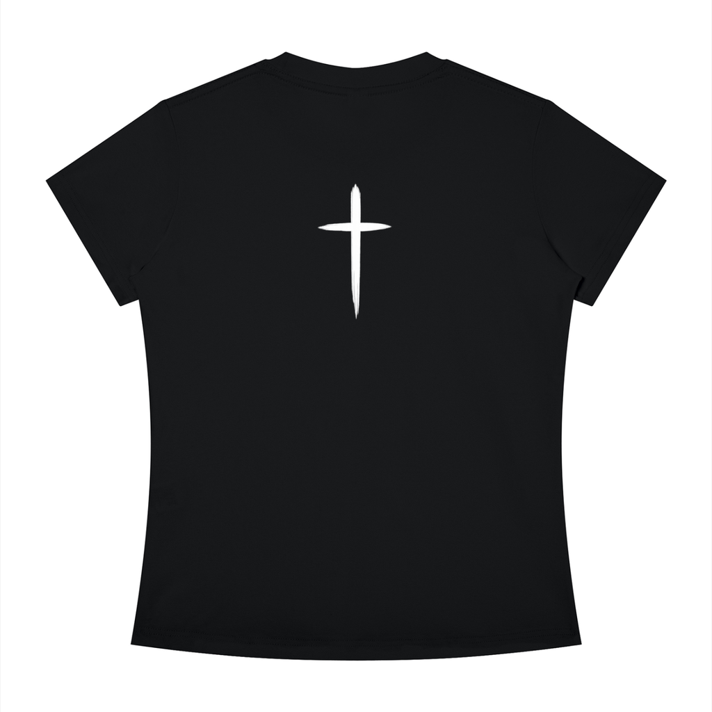 Faith and Flow Jiu-jitsu Slim-Fit Women's Crewneck T-Shirt